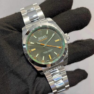[BRAND NEW 2021] ROLEX MILGAUSS GREEN 40MM -116400GV