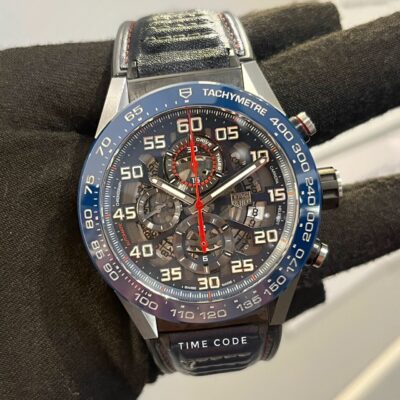 [PREOWNED 2018] TAG HEUER CARRERA 01 RED BULL RACING LIMITED EDITION -CAR2A1N.FT6100
