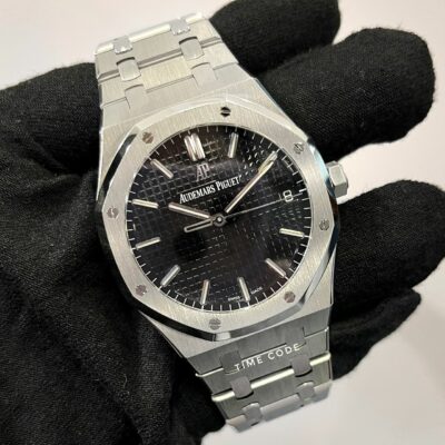 [PREOWNED 2019] AUDEMARS PIGUET ROYAL OAK BLACK DIAL 41MM -15500ST.OO.1220ST.03
