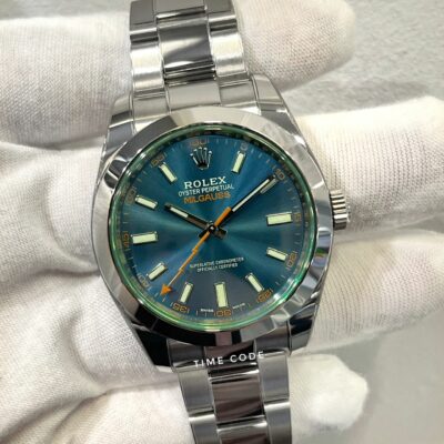 [PREOWNED 2019] ROLEX MILGAUSS 40MM BLUE DIAL -116400GV