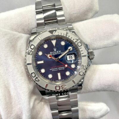 [PREOWNED 2024] ROLEX YACHT-MASTER 40MM PLATINUM BEZEL BLUE DIAL -126622