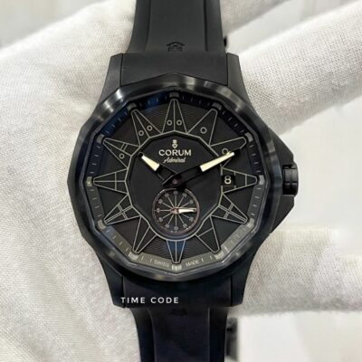 [PREOWNED 2019] CORUM ADMIRAL LEGEND 42 FULL BLACK LIMITED EDITION OF 100 PCS -395.111.98/F371 BL12
